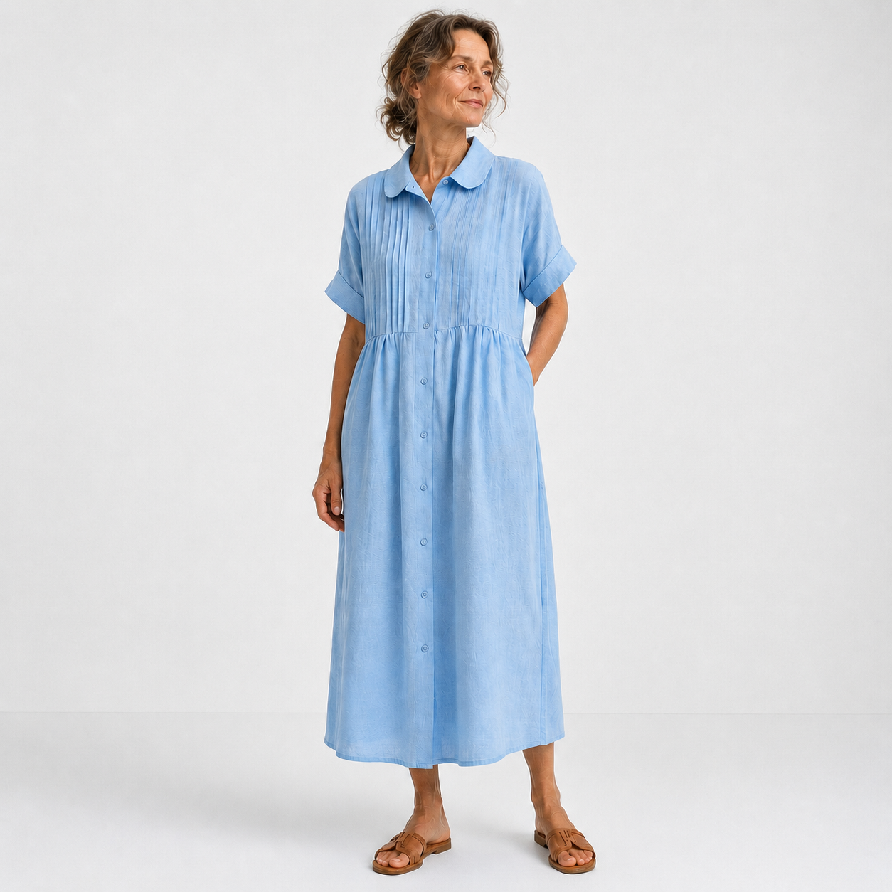 Robe Chemise Femme avec Coupe Fluide Lucyle