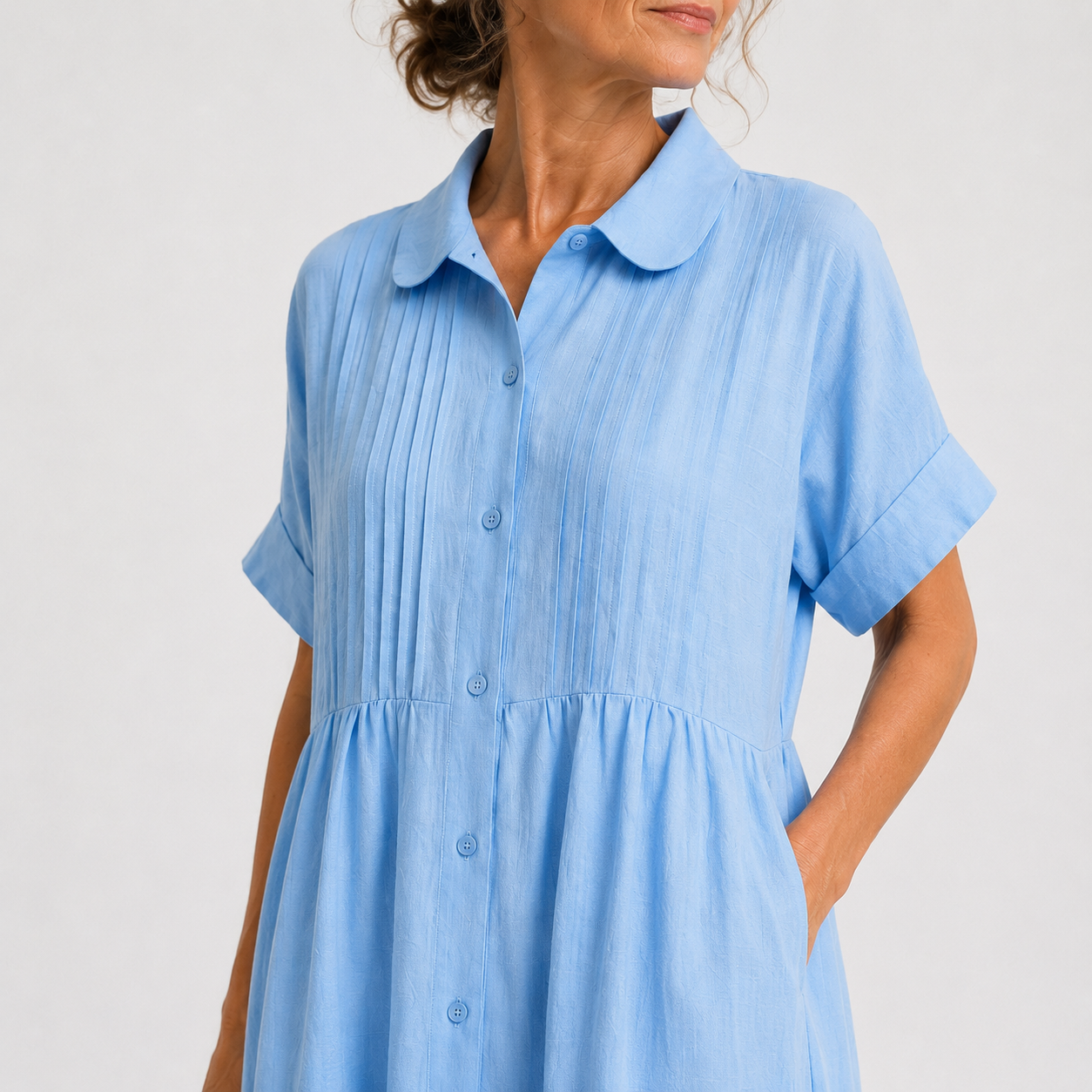 Robe Chemise Femme avec Coupe Fluide Lucyle