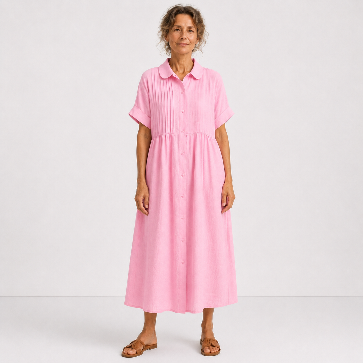 Robe Chemise Femme avec Coupe Fluide Lucyle