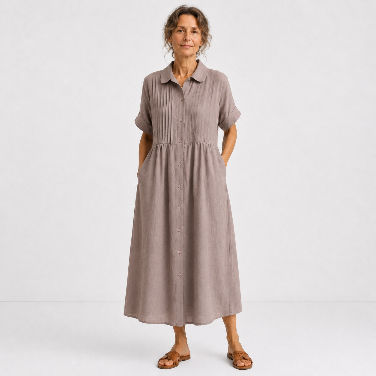 Robe Chemise Femme avec Coupe Fluide Lucyle