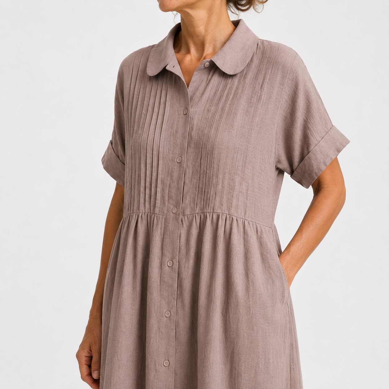Robe Chemise Femme avec Coupe Fluide Lucyle
