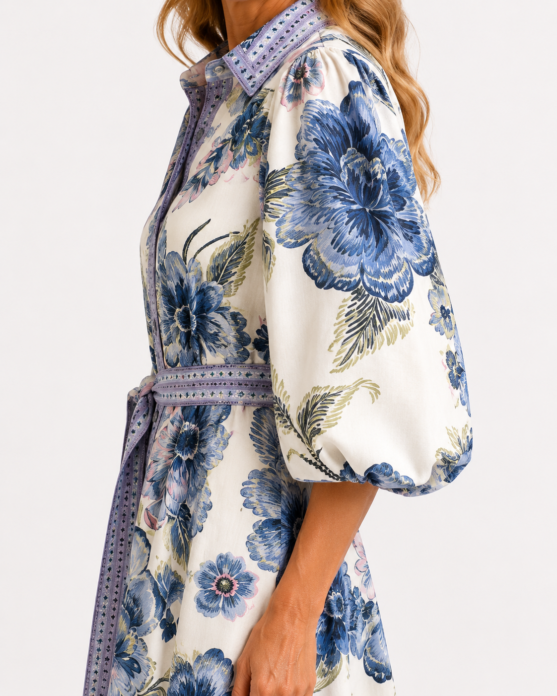 Robe Chemise Femme avec Imprimé Floral Lucyle