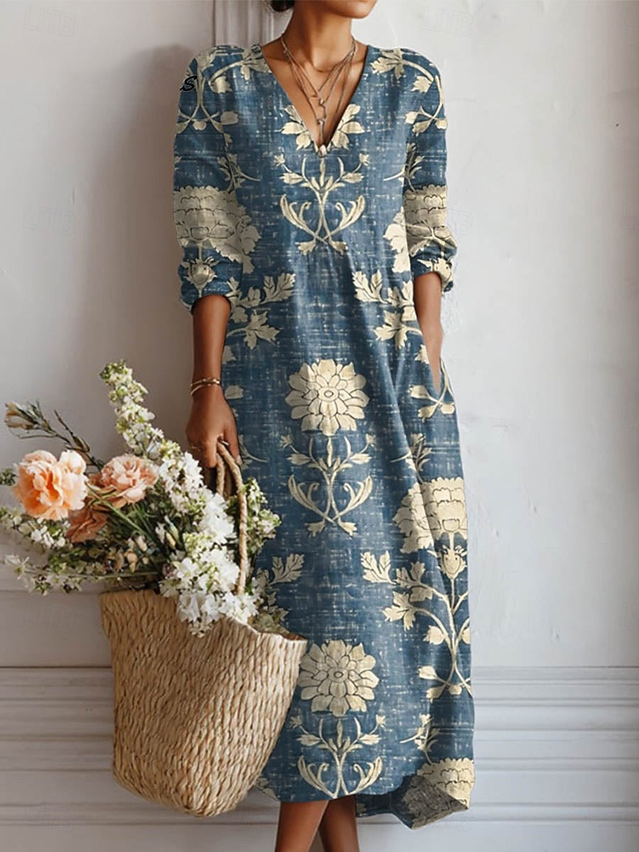 Robe Décontractée Femme avec Poches Pratiques Lucyle