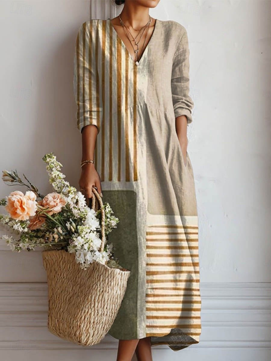 Robe Décontractée Femme avec Poches Pratiques Lucyle