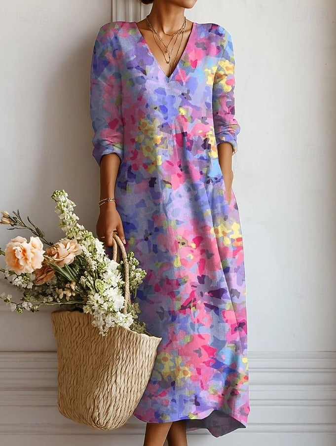 Robe Décontractée Femme avec Poches Pratiques Lucyle