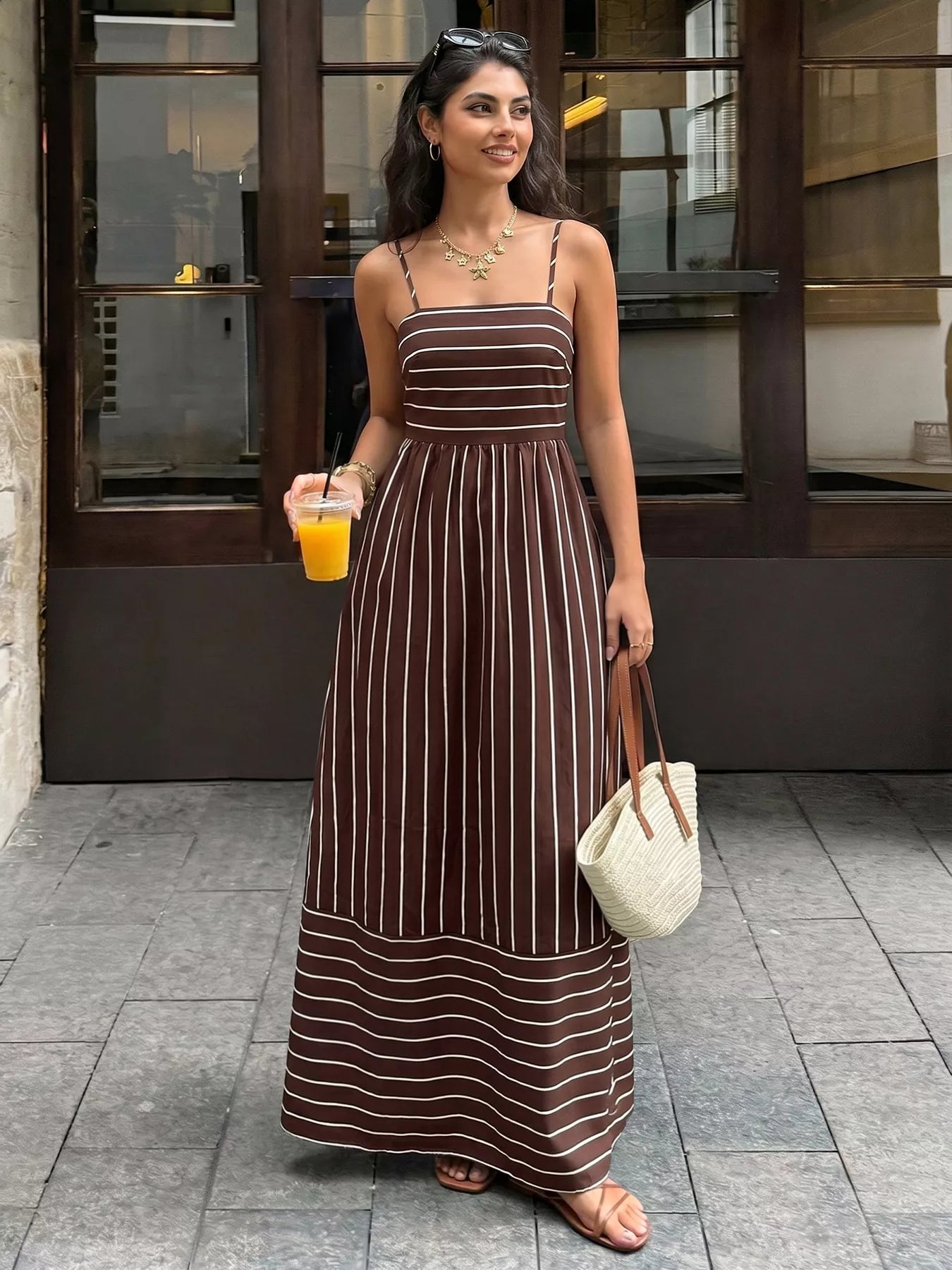 Robe Femme avec Découpe Smockée Légère Lucyle