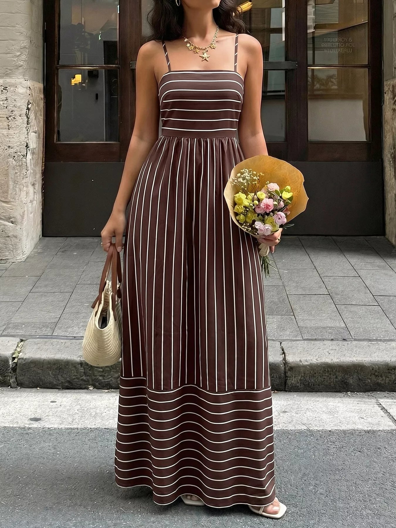 Robe Femme avec Découpe Smockée Légère Lucyle
