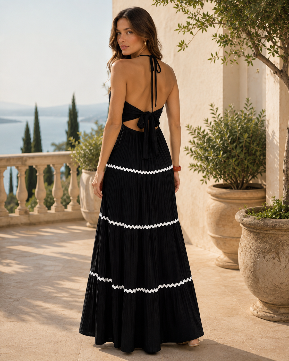 Robe Femme avec Détails Froncés Lucyle