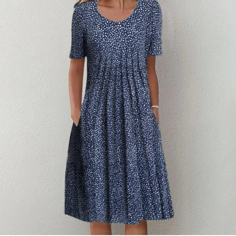 Robe Femme avec Imprimé Floral et Silhouette Structurée Lucyle