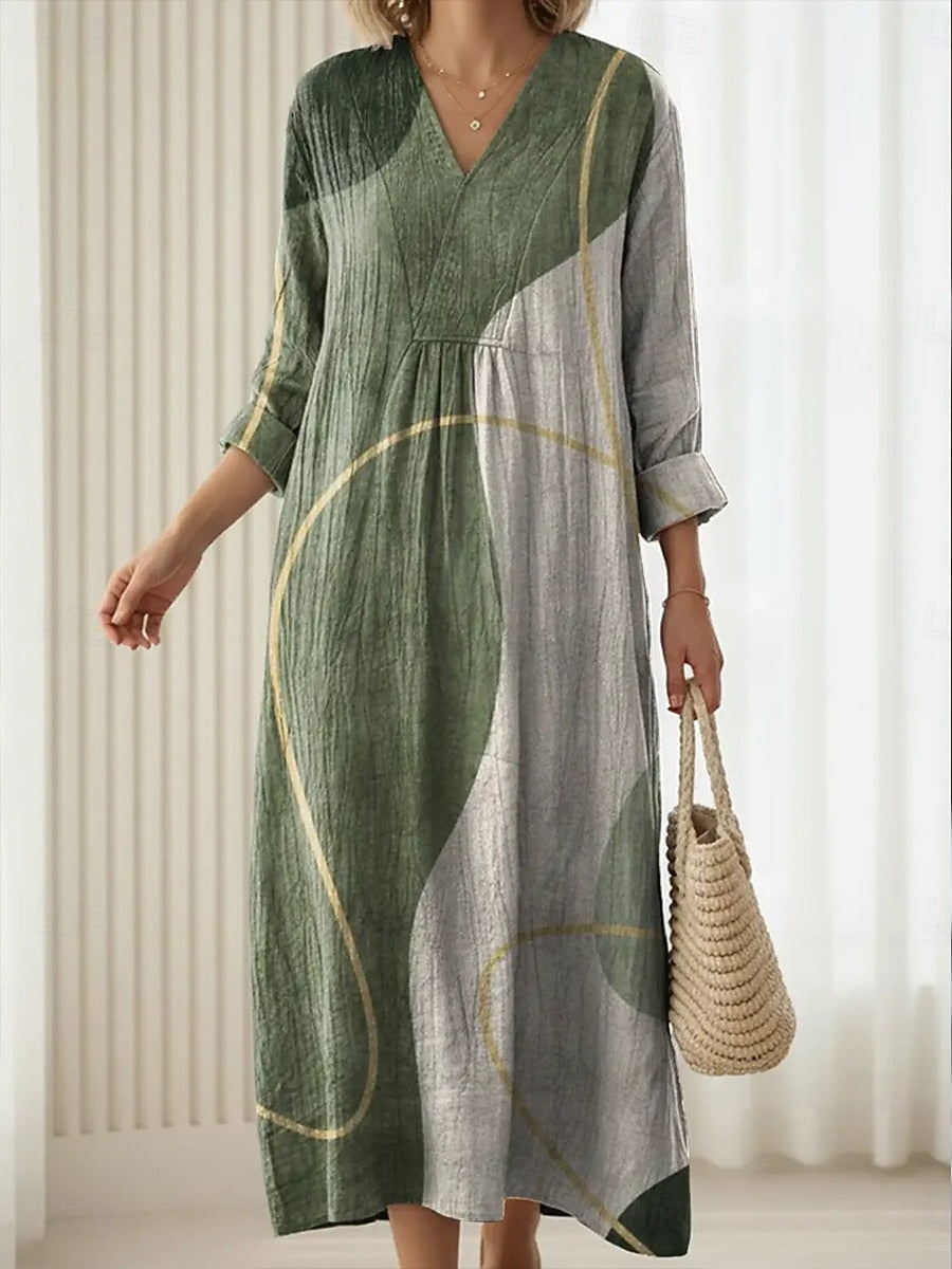 Robe Femme avec Silhouette Ample et Poches Lucyle