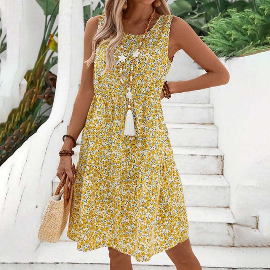Robe Fleurie Femme avec Style Élégant Lucyle