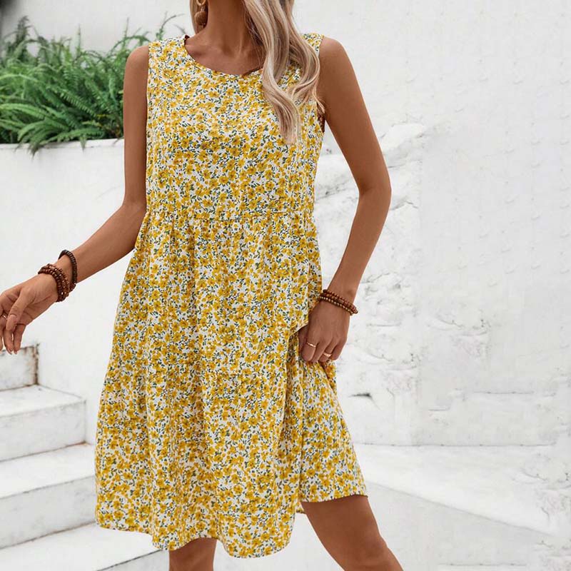 Robe Fleurie Femme avec Style Élégant Lucyle