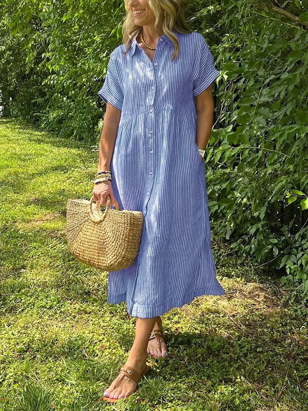 Robe Longue Femme avec Coupe Fluide et Élégante Lucyle