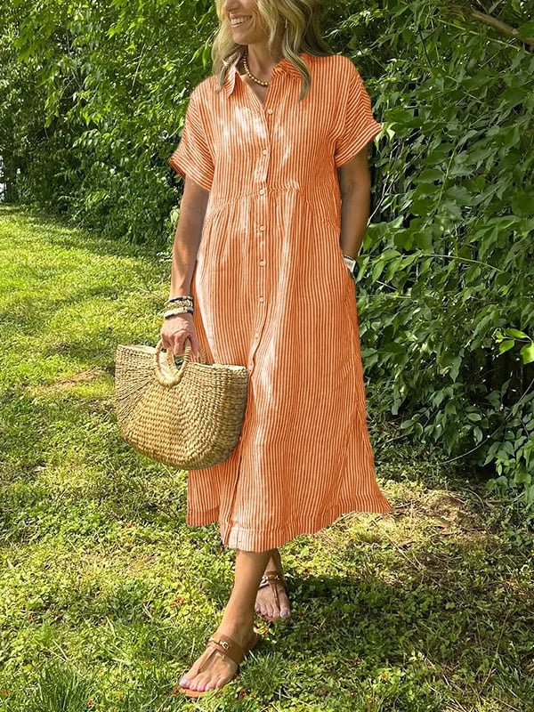 Robe Longue Femme avec Coupe Fluide et Élégante Lucyle