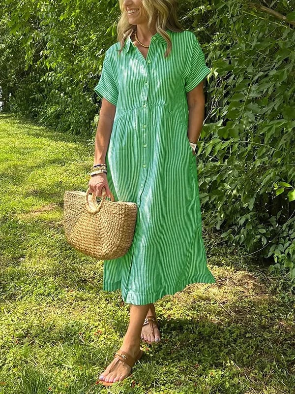 Robe Longue Femme avec Coupe Fluide et Élégante Lucyle