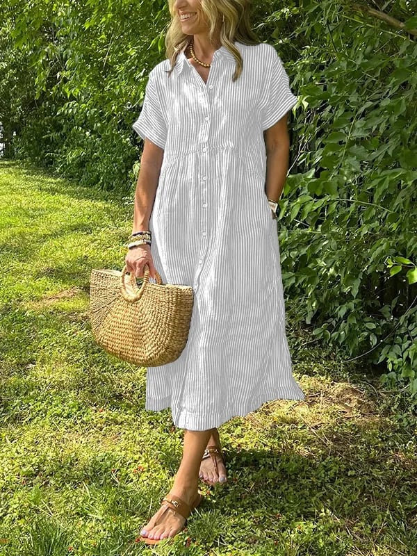 Robe Longue Femme avec Coupe Fluide et Élégante Lucyle