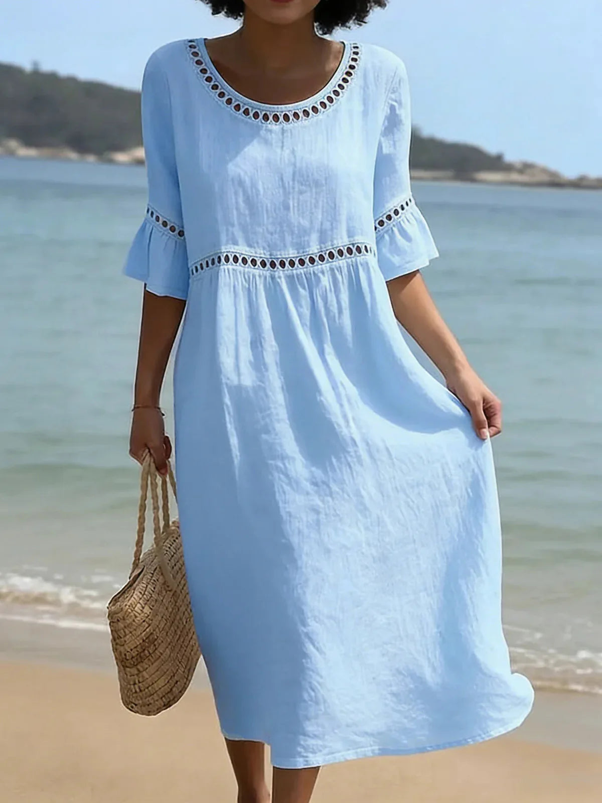 Robe Longue Femme avec Effet Ventre Plat Lucyle