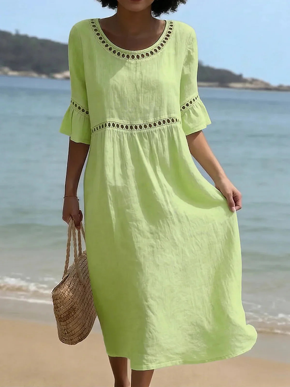 Robe Longue Femme avec Effet Ventre Plat Lucyle