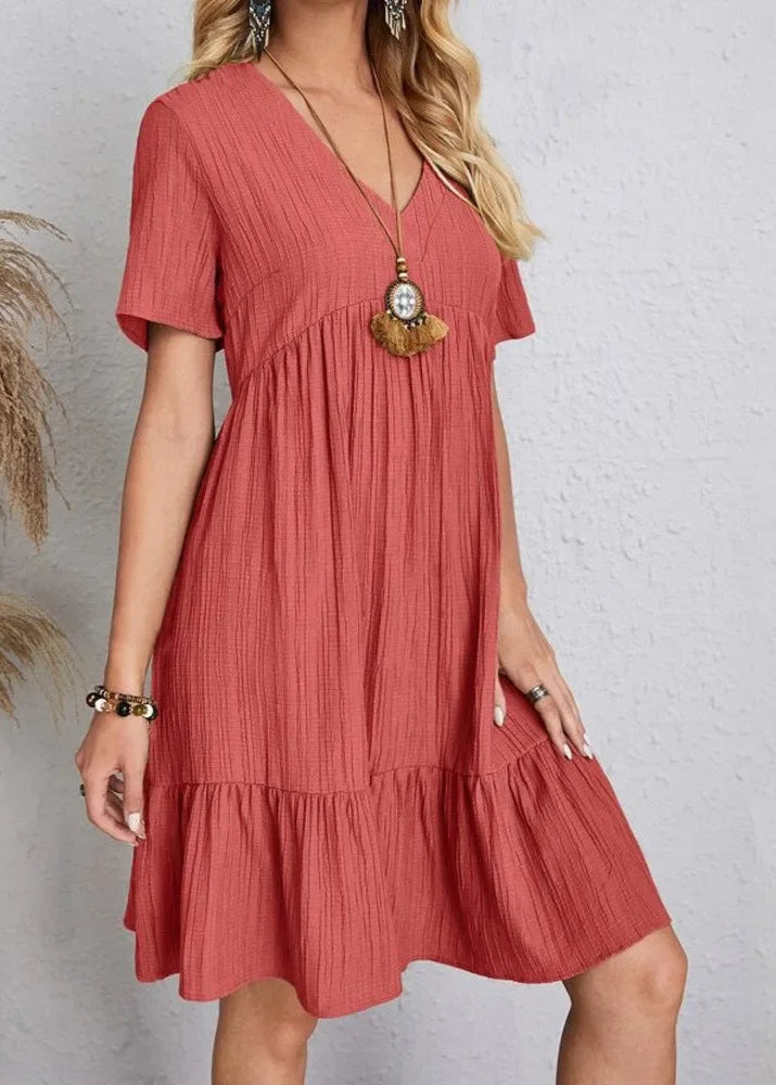Robe Longue Femme avec Effet Ventre Plat Lucyle