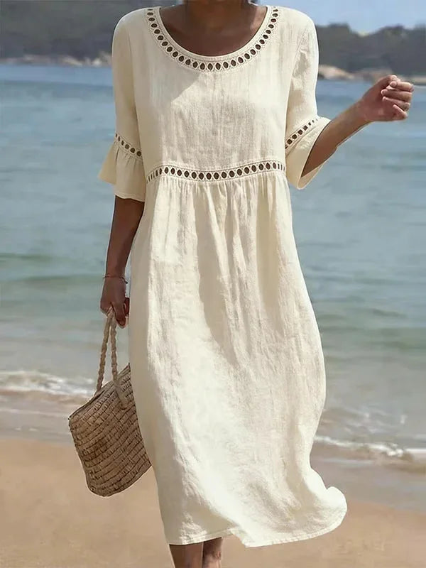 Robe Longue Femme avec Effet Ventre Plat Lucyle