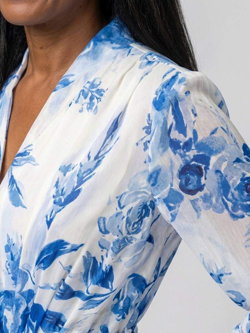 Robe Longue Femme avec Imprimé Floral Lucyle