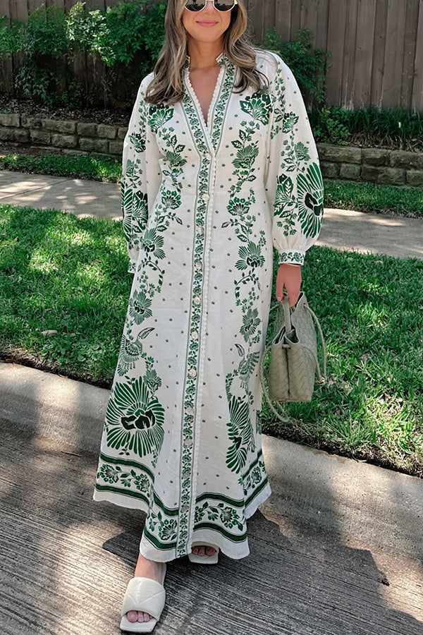 Robe Longue Femme avec Manches Longues Lucyle