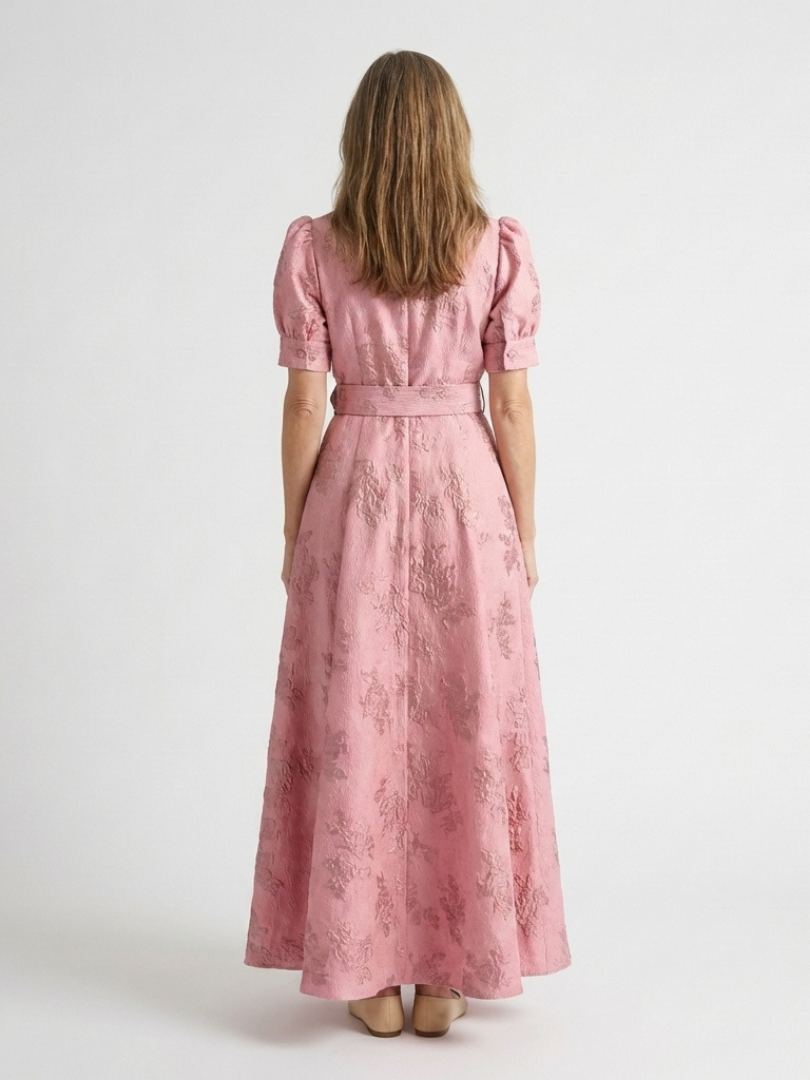 Robe Longue Femme avec Motif Fleurie Lucyle