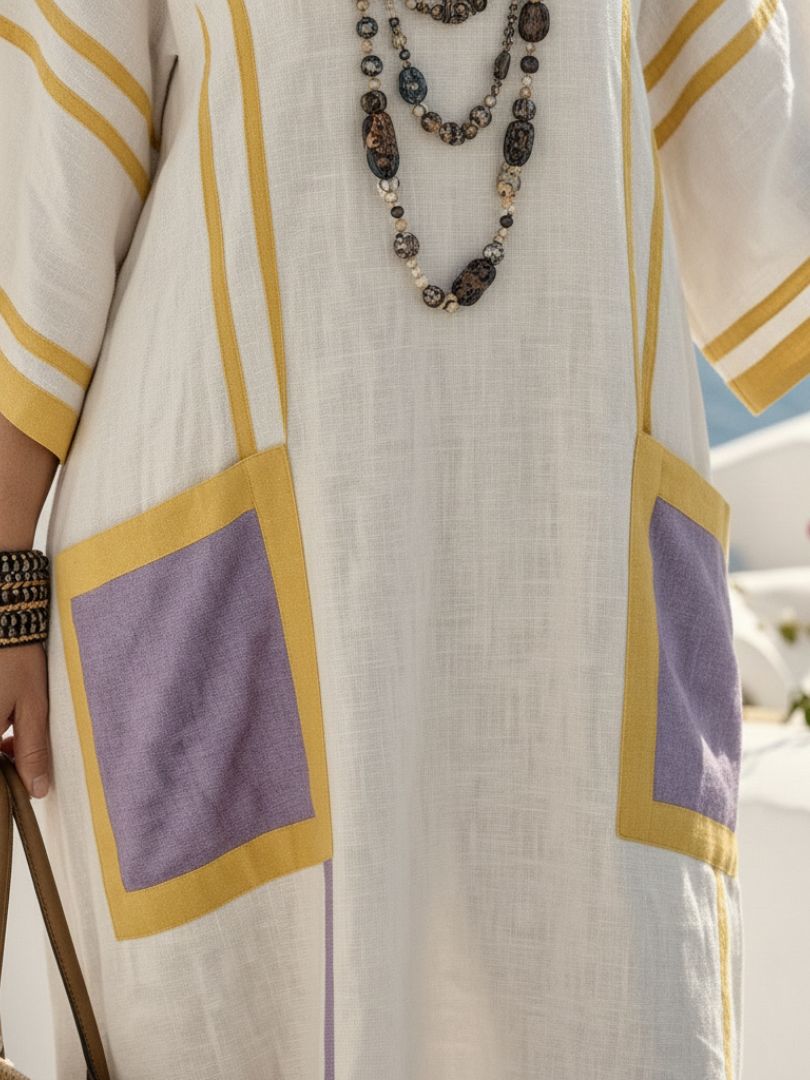 Robe Longue Femme avec Poches Pratiques Lucyle