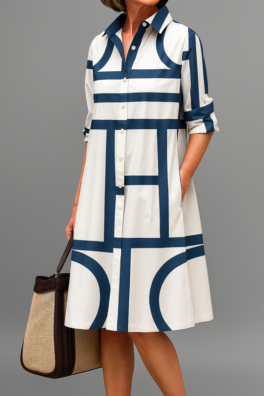Robe Midi Femme avec Silhouette Flatteuse Lucyle