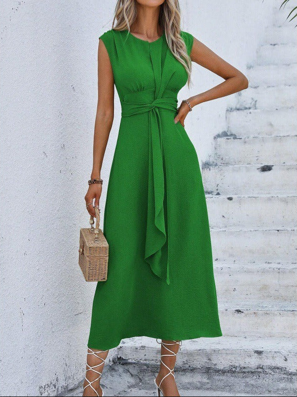 Robe Midi Femme avec Taille Ajustable Lucyle