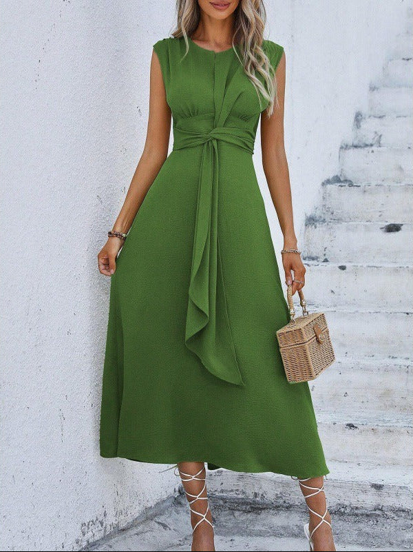 Robe Midi Femme avec Taille Ajustable Lucyle