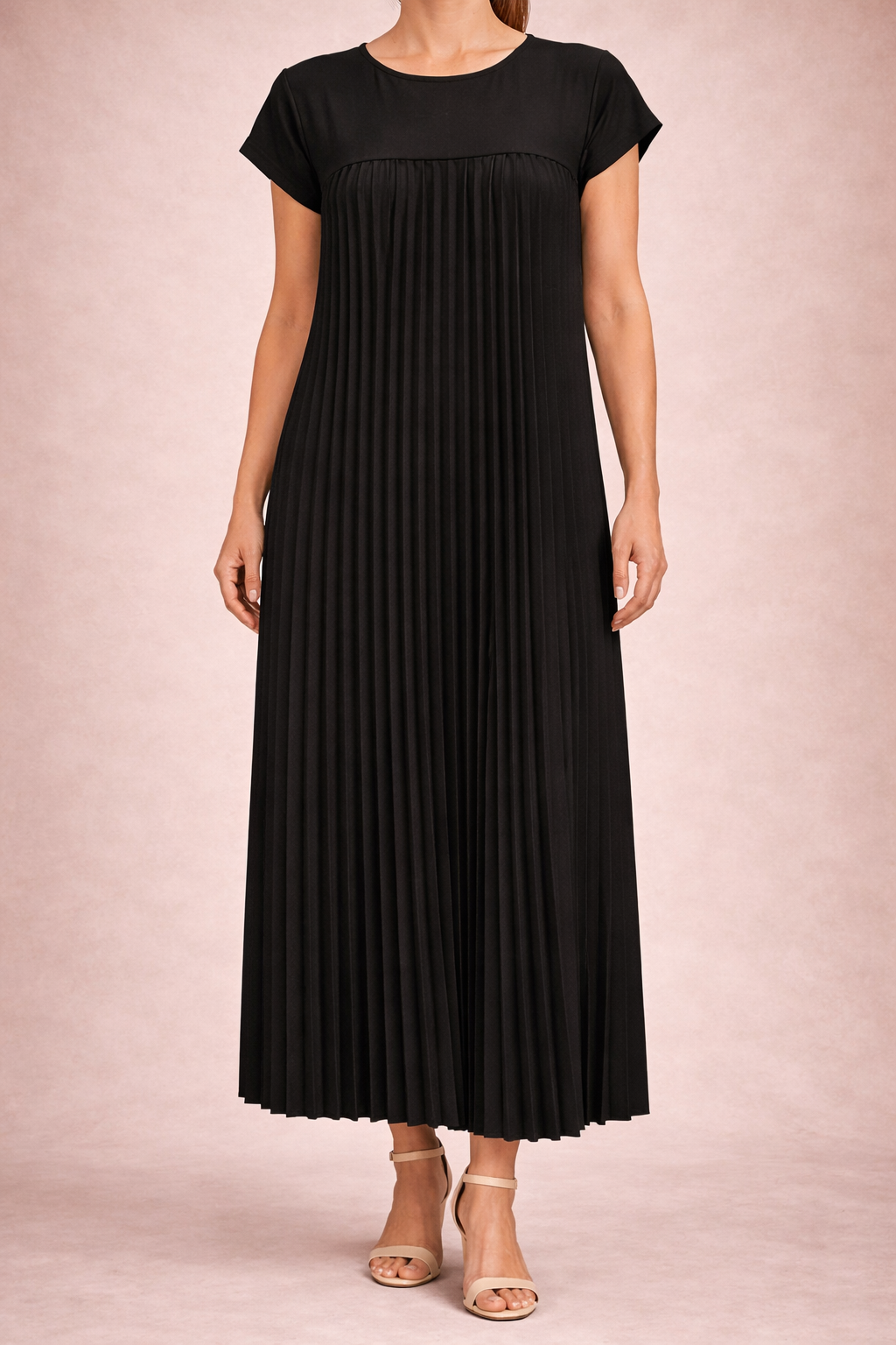 Robe Plissée Femme avec Coupe Aérienne Lucyle
