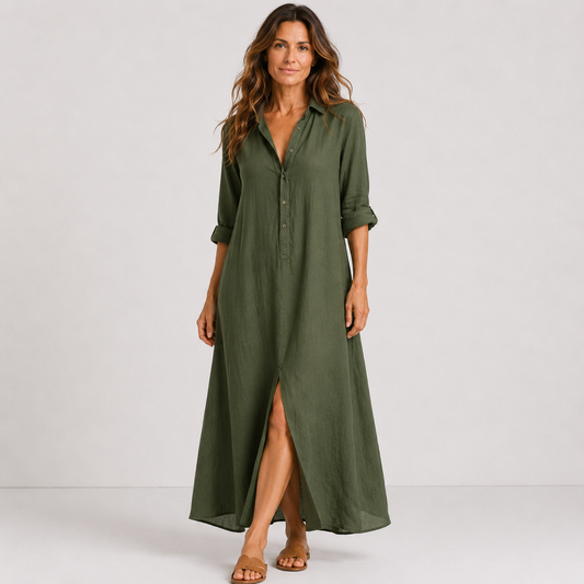Robe d'Été Femme avec Coupe Longue et Fluide Lucyle