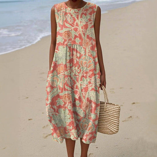 Robe d'été Femme avec Imprimé Floral Lucyle