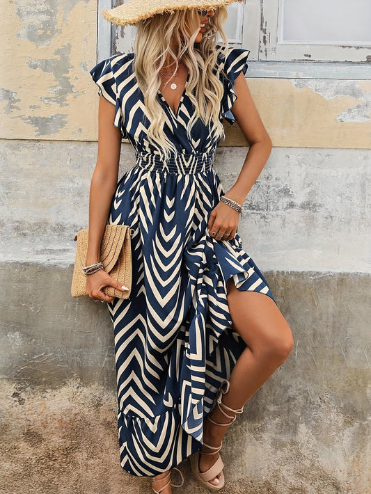 Robe d'été Femme avec Imprimé Vibrant Lucyle