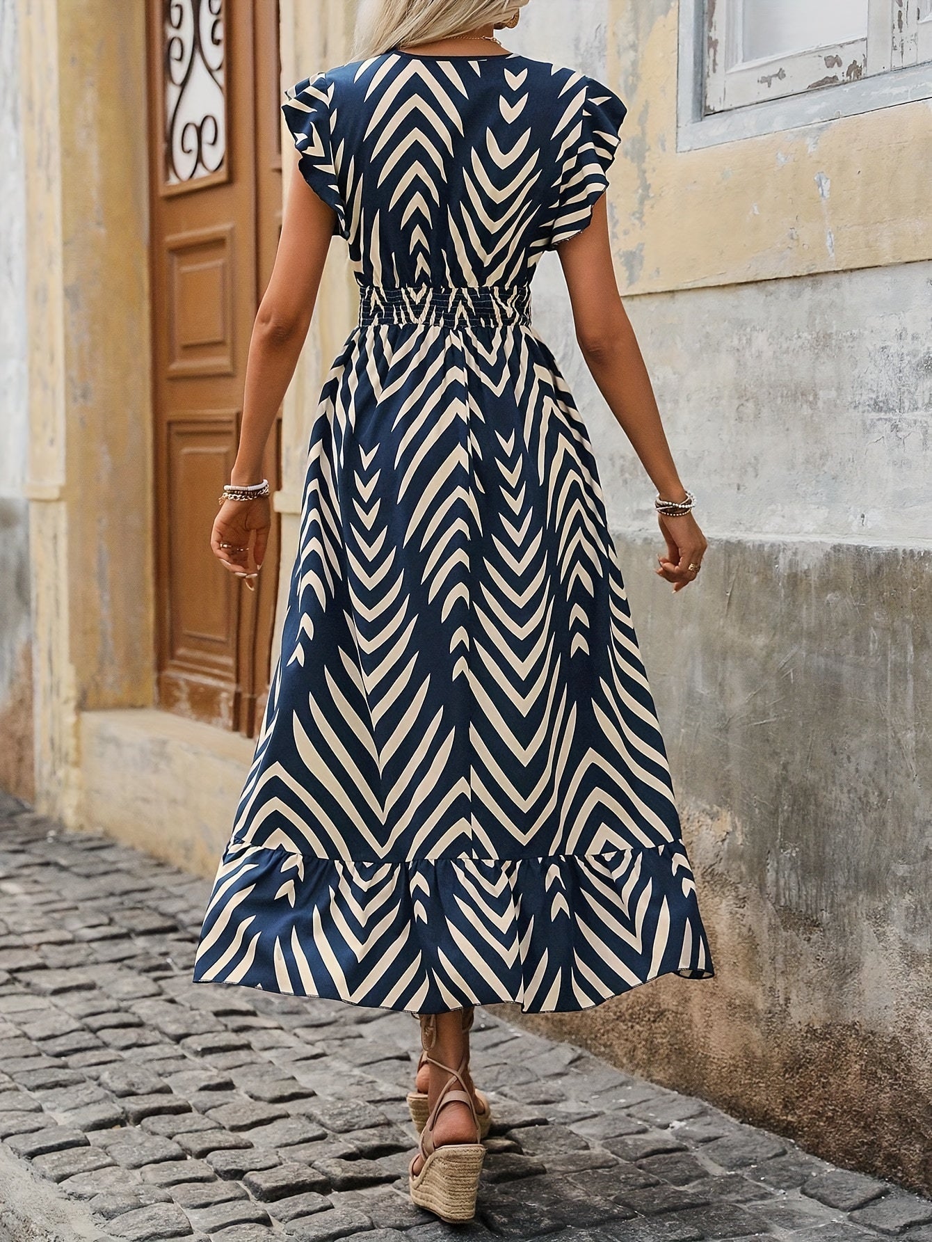 Robe d'été Femme avec Imprimé Vibrant Lucyle