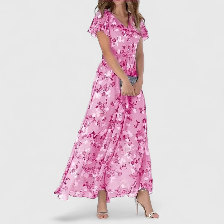 Robe de Maternité Femme avec Silhouette Flatteuse Lucyle