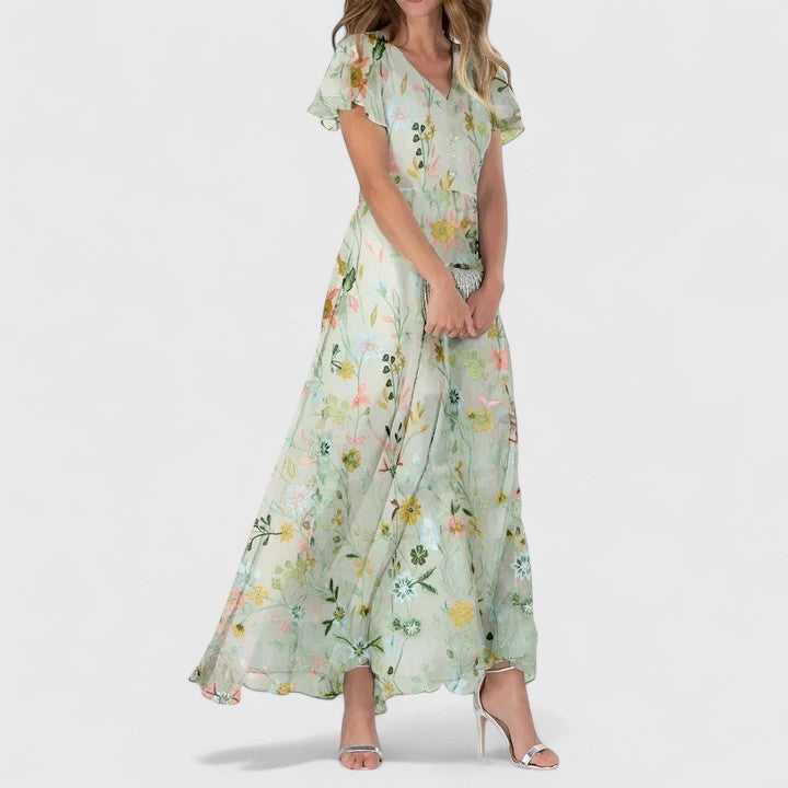 Robe de Maternité Femme avec Silhouette Flatteuse Lucyle