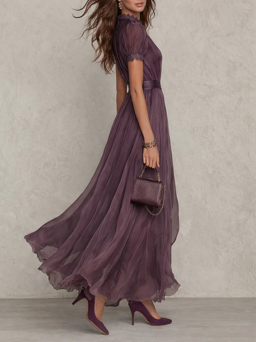 Robe de Soirée Femme avec Décolleté Vintage Chic Lucyle