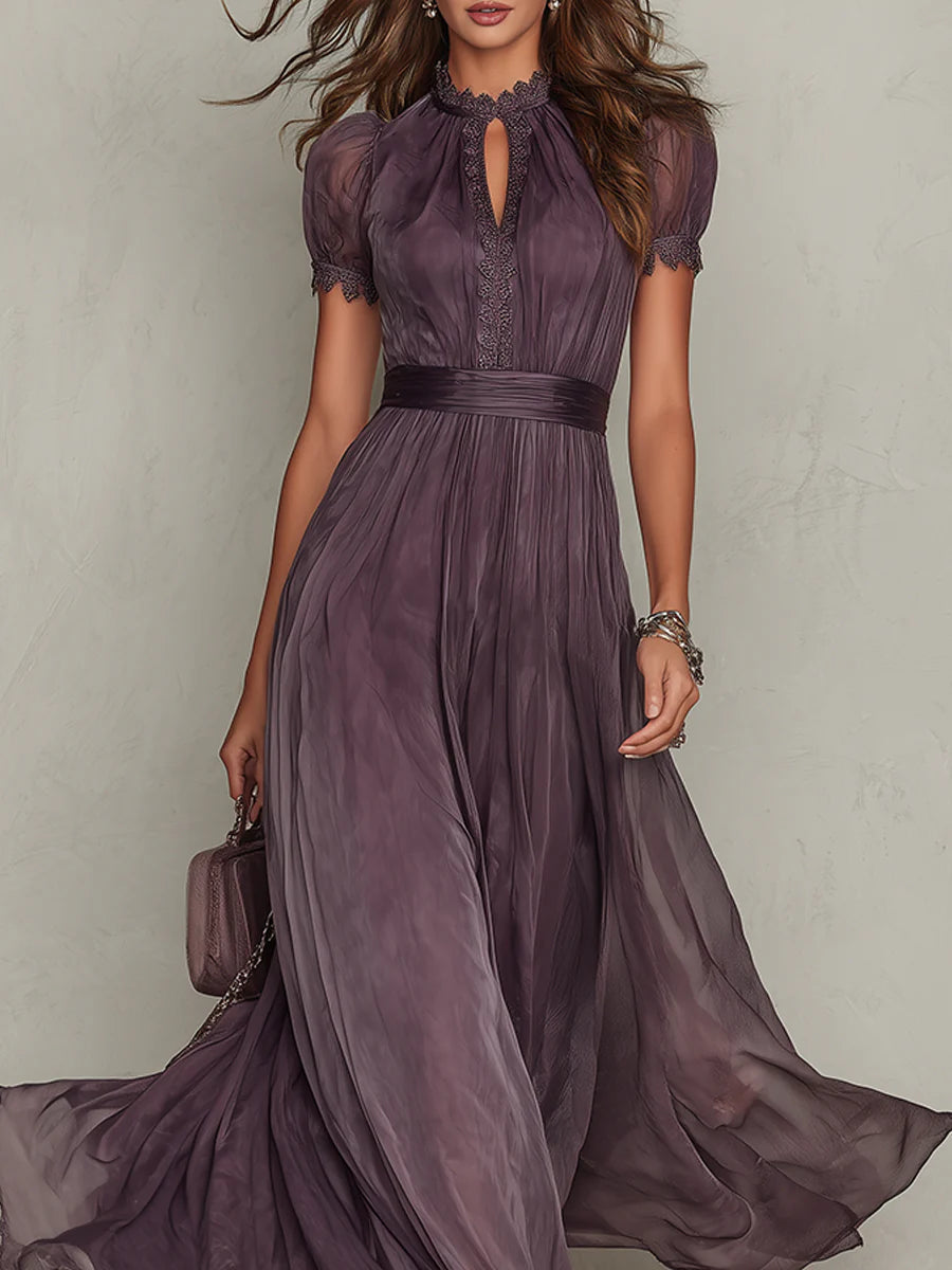 Robe de Soirée Femme avec Décolleté Vintage Chic Lucyle