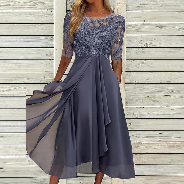 Robe de Soirée Longue Femme avec Design Élégant Lucyle