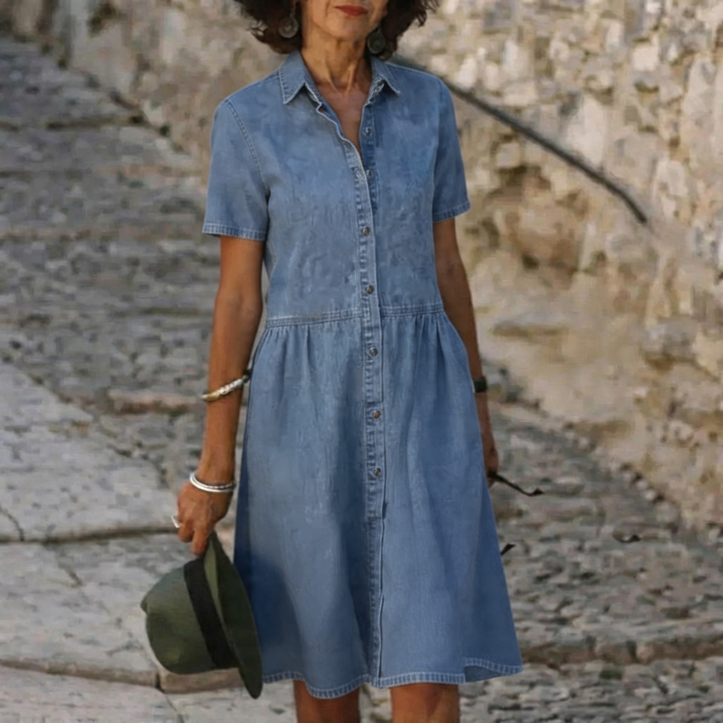 Robe en Jean Femme avec Coupe Flatteuse Lucyle