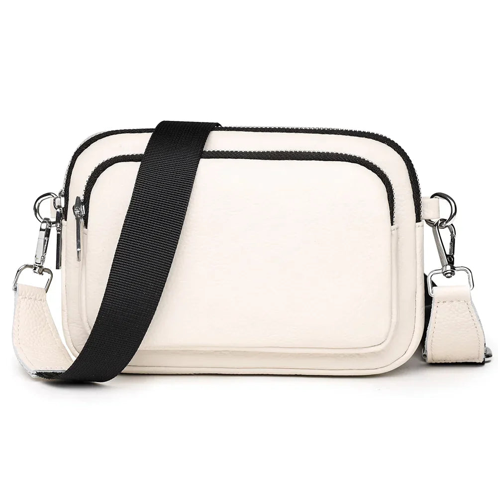 Sac Bandoulière Femme avec Cuir Véritable Lucyle