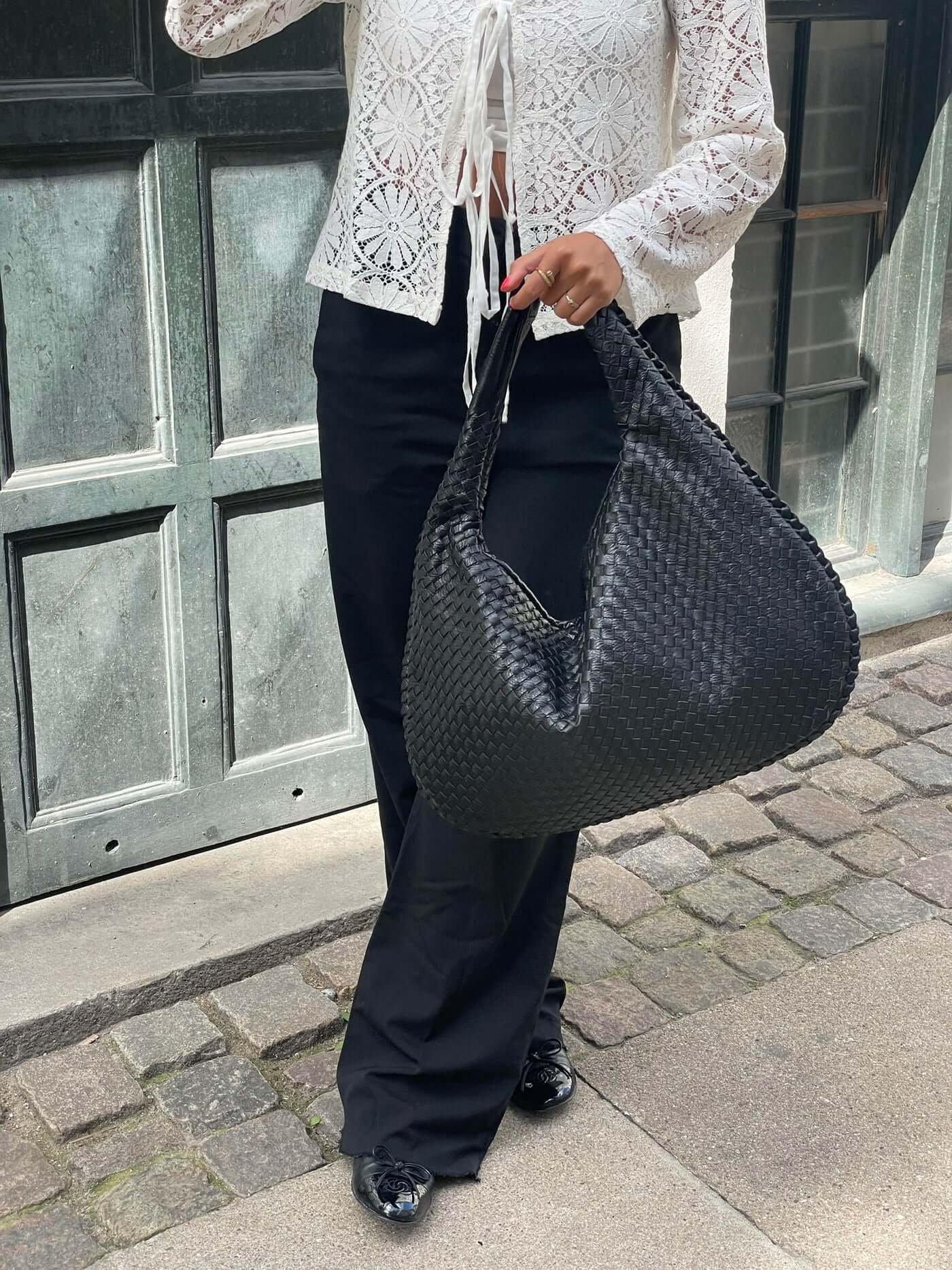 Sac Bandoulière Femme avec Design Tressé Lucyle