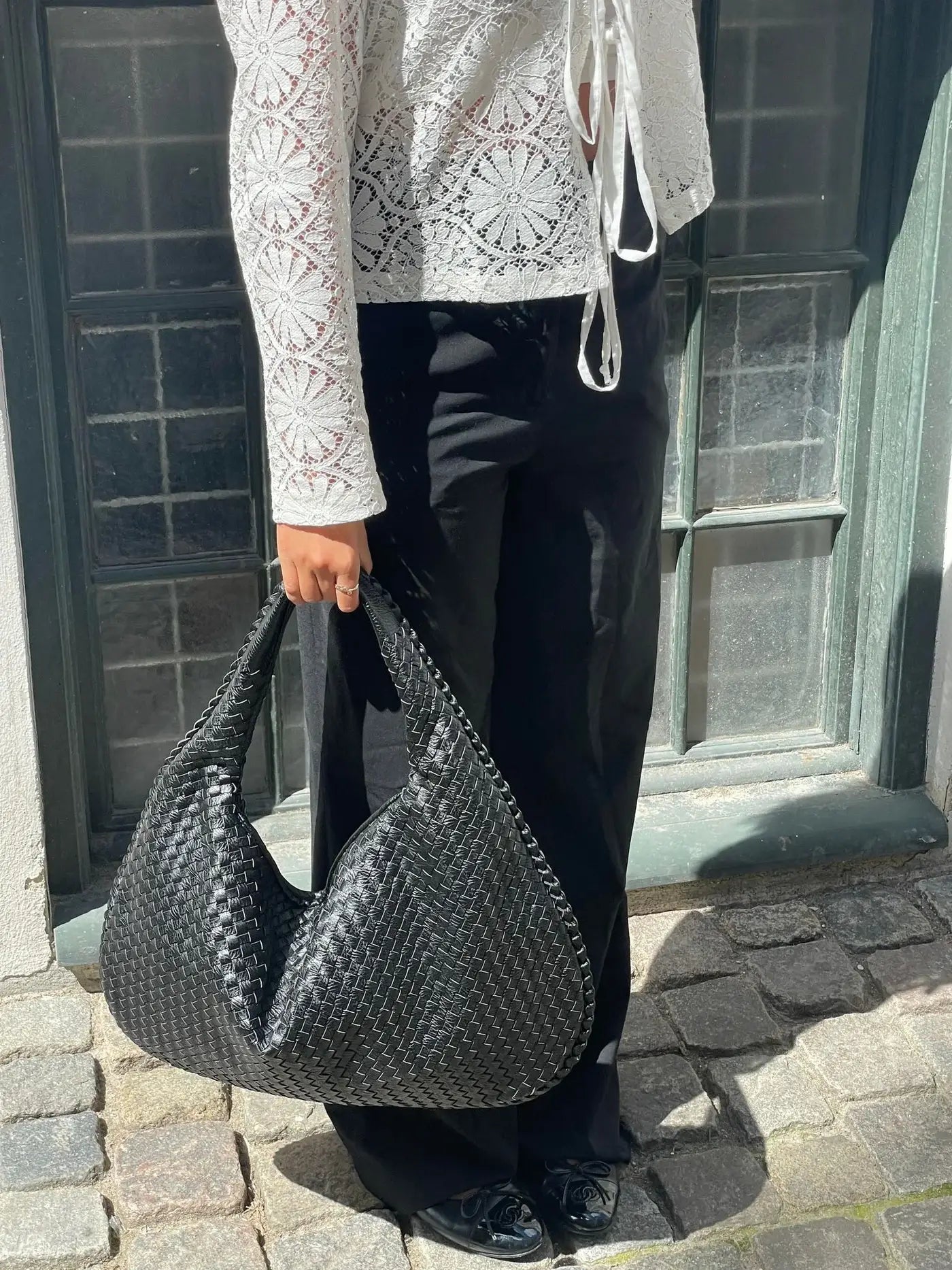 Sac Bandoulière Femme avec Design Tressé Lucyle