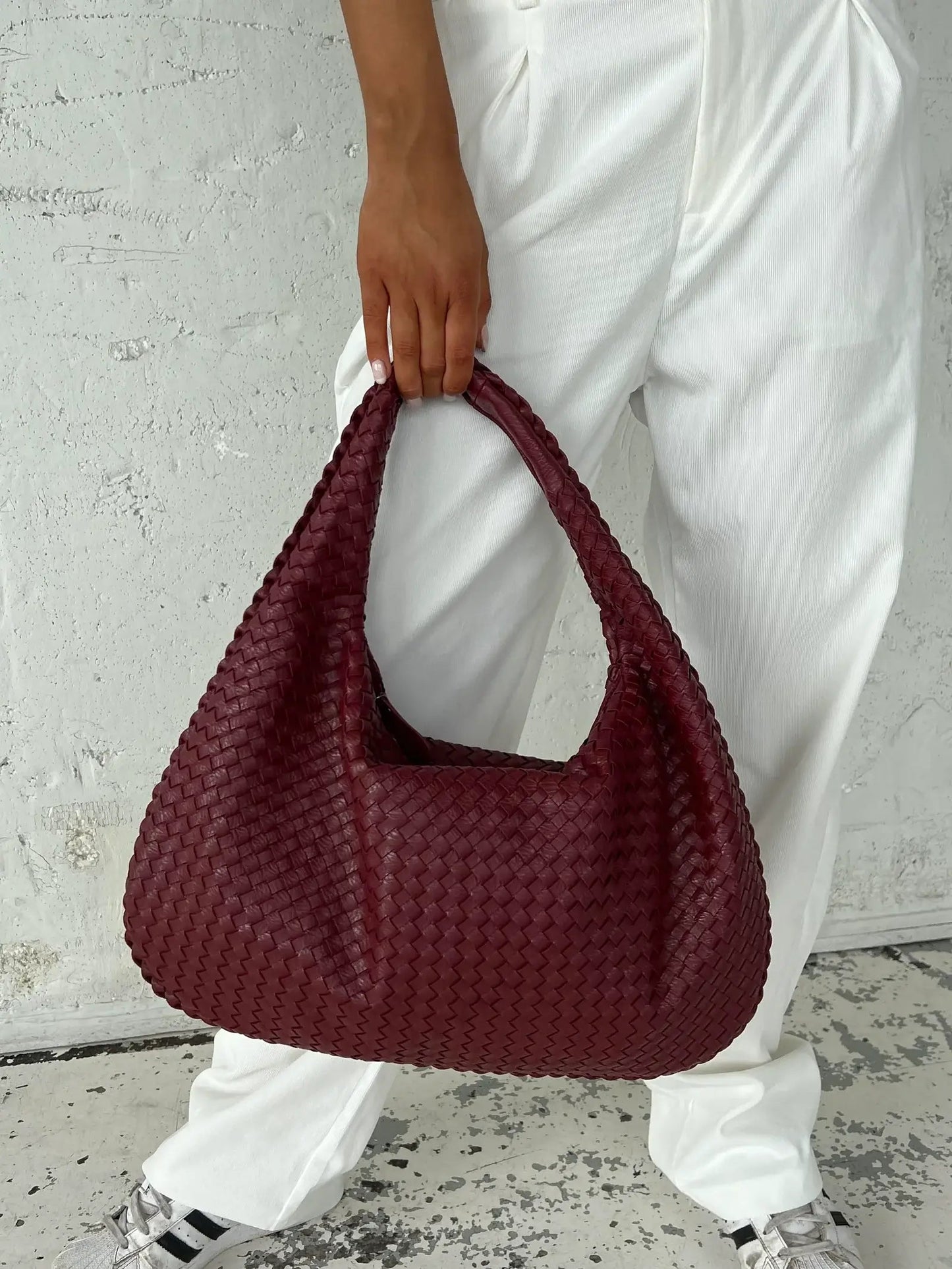 Sac Bandoulière Femme avec Design Tressé Lucyle