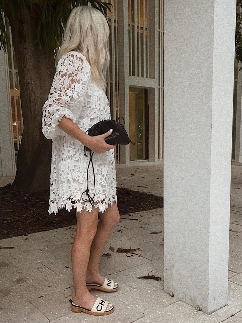 Sac Bandoulière Femme avec Motif Tissé en Cuir Lucyle