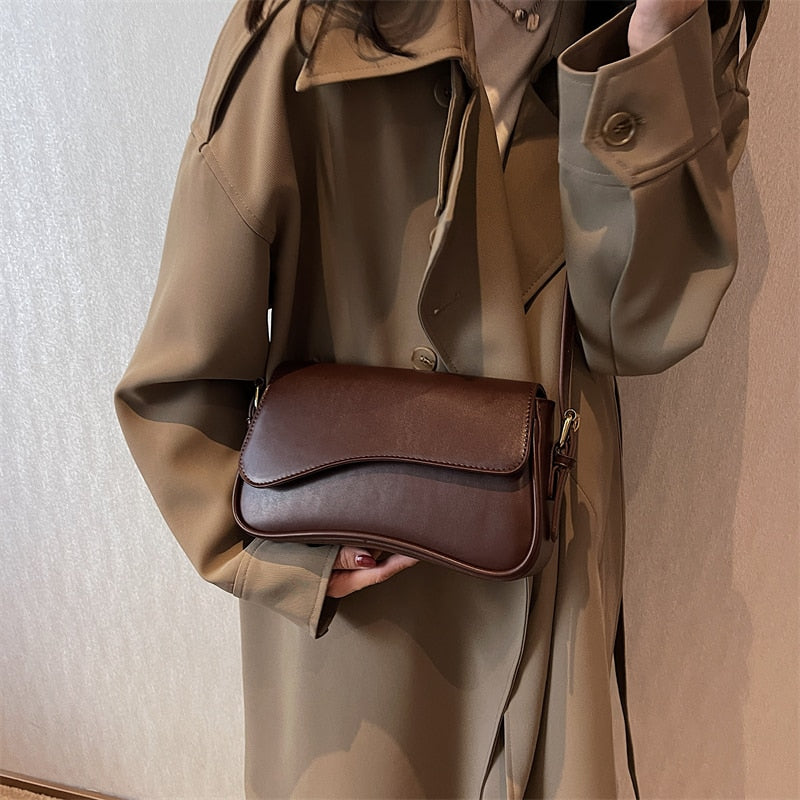Sac Bandoulière Femme en Cuir Vintage avec Design Chic Lucyle