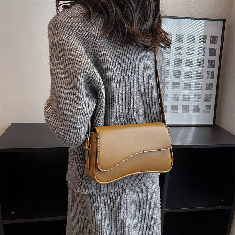 Sac Bandoulière Femme en Cuir Vintage avec Design Chic Lucyle