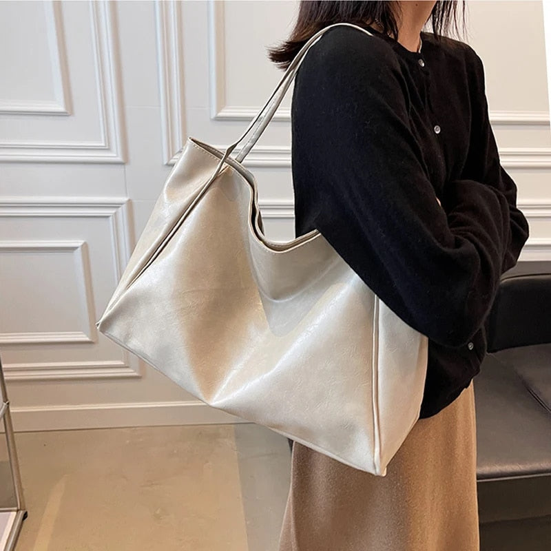 Sac Cabas Femme avec Design Élégant en Cuir PU Lucyle